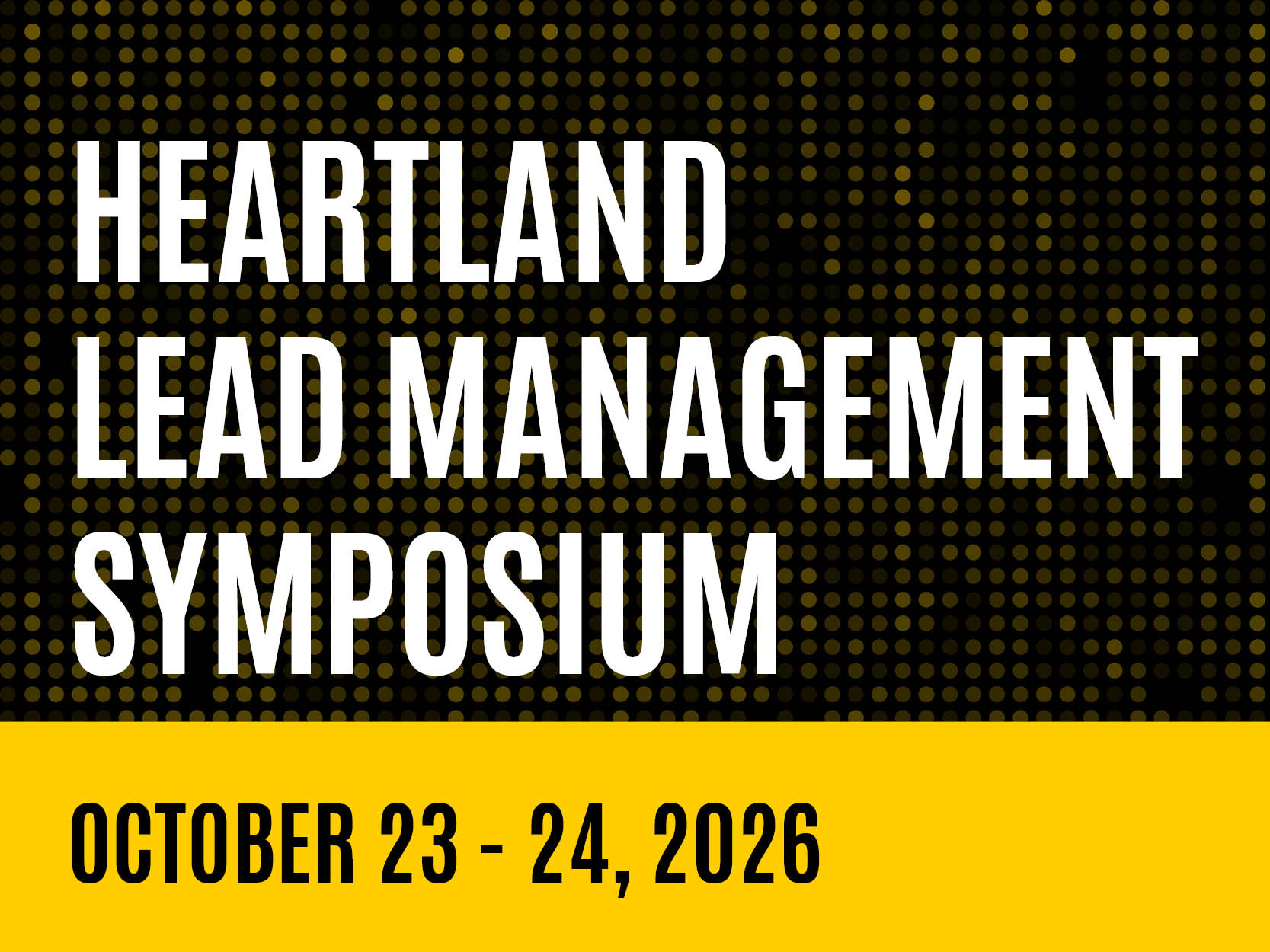 Heartland Lead Management Symposium Banner